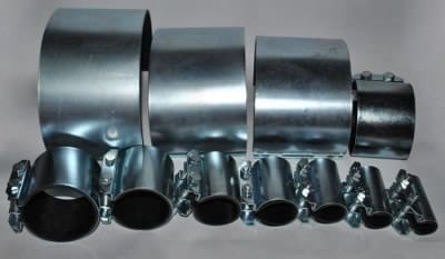 Хомут для устранения течи в трубопроводе