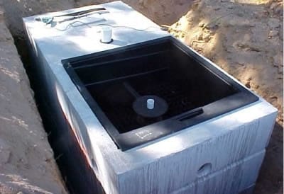 Для установки очистного оборудования необходим небольшой участок земли