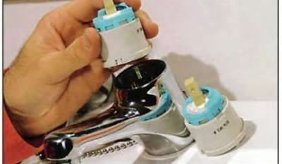 Удаление неисправного картриджа