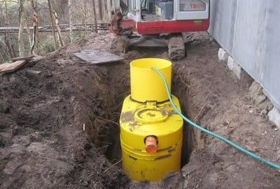 Установка септиков Тритон 