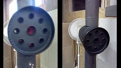 Циркуляция воздуха в теплообменнике