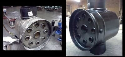 Теплообменник для буржуйки