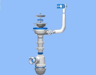 Так выглядит бутылочный сифон