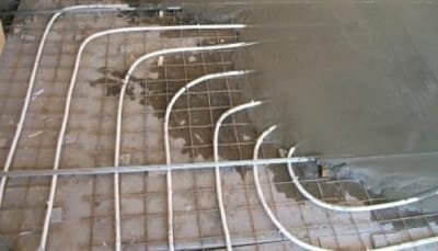 Стяжка на теплый пол