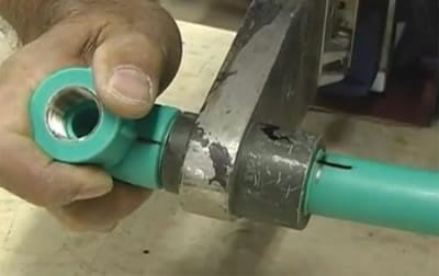 Сварка полипропиленовых труб своими руками: разогрев деталей