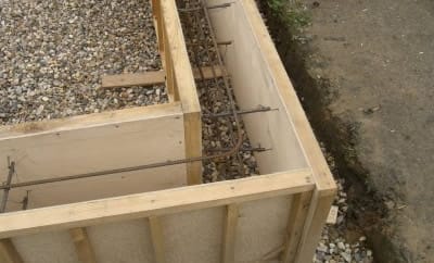 Опалубка для фундамента