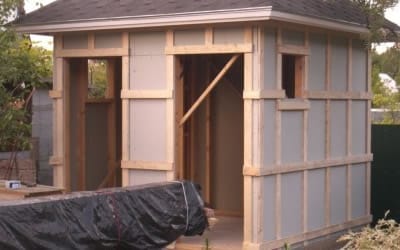 Монтаж ветрозащиты и обрешетки