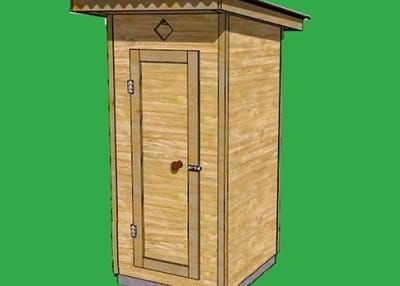 Как установить туалет на даче