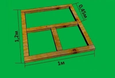 Строительство дачного туалета из дерева