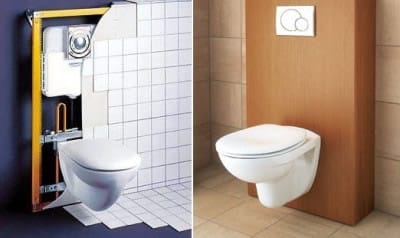 Бачок в стене