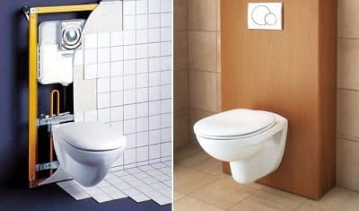 Установка сливного бачка унитаза