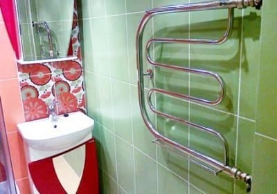 Монтаж полотенцесушителя