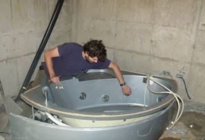 Установка и подключение джакузи