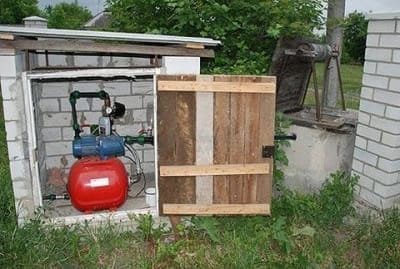 Подсобное помещение для насосного оборудования