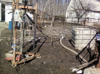 Скважина под воду своими руками