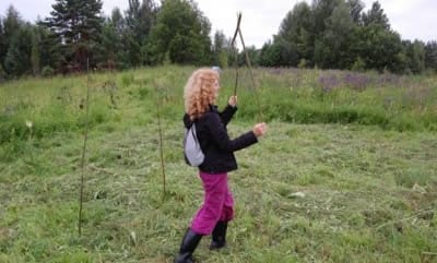 Рамка из лозы Рамка из лозы для поиска воды