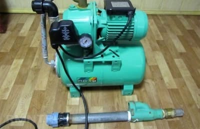 Станция насосная с эжектором