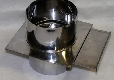 Шибер для дымохода: выдвижное устройство