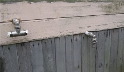 Ручеек в водоснабжении дачи