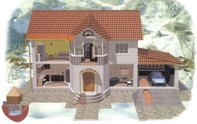 Система обогрева "теплый пол" может применяться в любом помещении