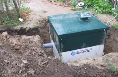 Промышленная модель септика с компрессором