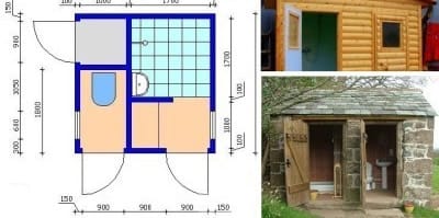 Туалет и душ под одной крышей