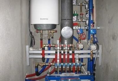 Схема обвязки настенного котла отопления