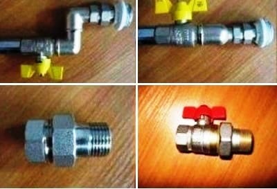 Детали для монтажа радиатора