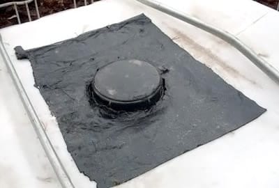 Герметизация выреза вокруг горловины