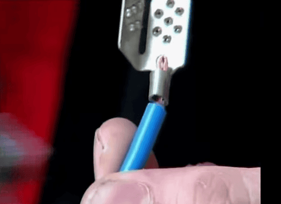 Вот таким образом выглядят подготовленные контакты.