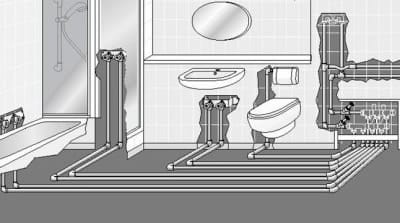 Схема разводки делается в первую очередь