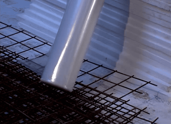 Арматурная сетка для стяжки пола - фото