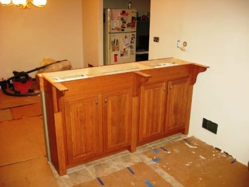 Барная стойка из столешницы