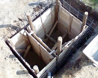 Бетонный септик