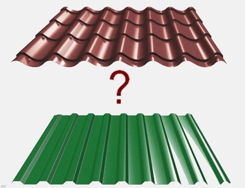 Что лучше металлочерепица или профнастил