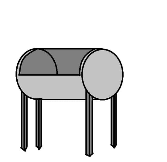 Делаем ножки для мангала из металлических уголков