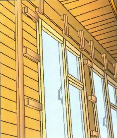 Деревянная обрешетка фото