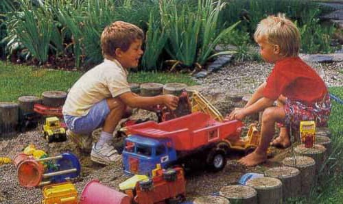 Детская площадка на даче своими руками