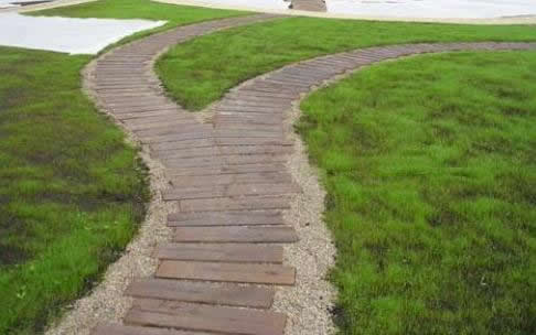 Дорожка из дерева