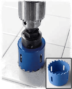 Резка круговым сверлом