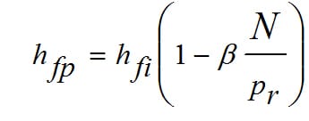 Формула для расчета деформации пучения