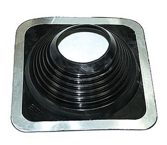 Гидроизоляция печной трубы круглого сечения