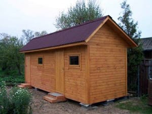 Хозблок для дачи своими руками