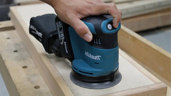 Использование орбитальных шлифмашин