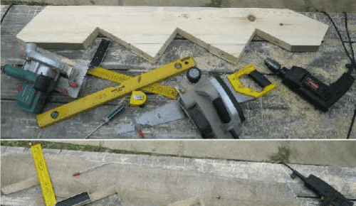 Изготовление косоуров