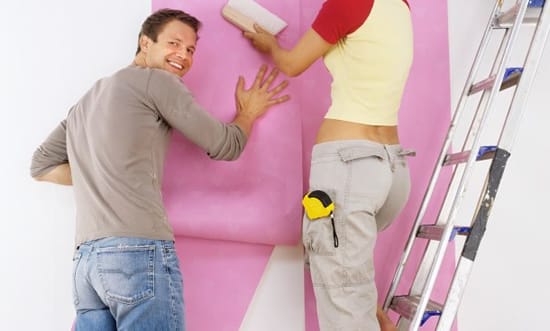 Как клеить обои на флизиленовой основе