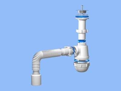 Картинка - канализационный сифон