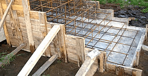 Образец крыльца с арматурой - для больших нагрузок