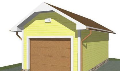 Каркасный гараж своими руками