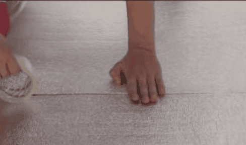 Крепление листов теплоизоляции пола между собой